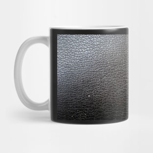 Leather black and white Mug